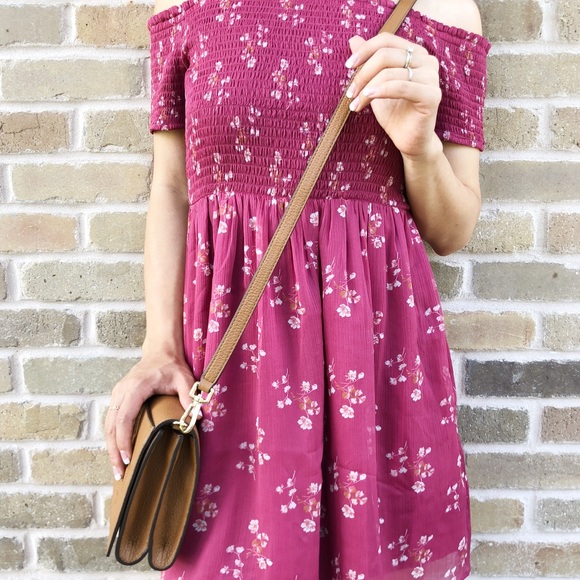 Tory Burch Bombe T Combo Crossbody Messenger Bark - Picture 3 of 8